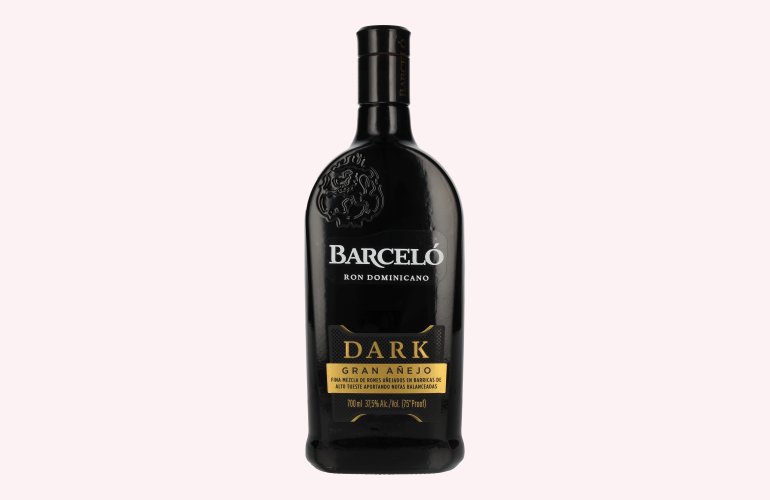Barceló Dark Gran Añejo Ron Dominicano 37,5% Vol. 0,7l