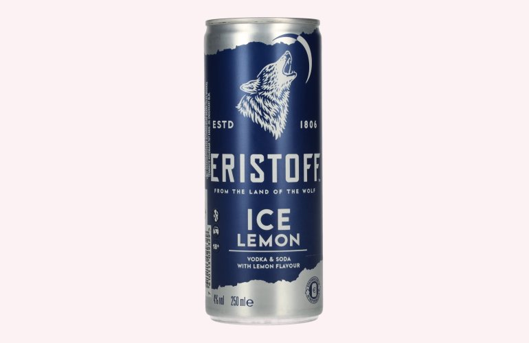 Eristoff Ice Lemon 4% Vol. 0,25l Dose Pfand