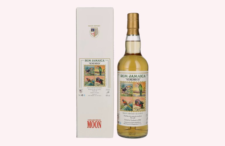 Moon Import Reserve REMEMBER Rum Jamaica Pot Still 2022 45% Vol. 0,7l in Giftbox