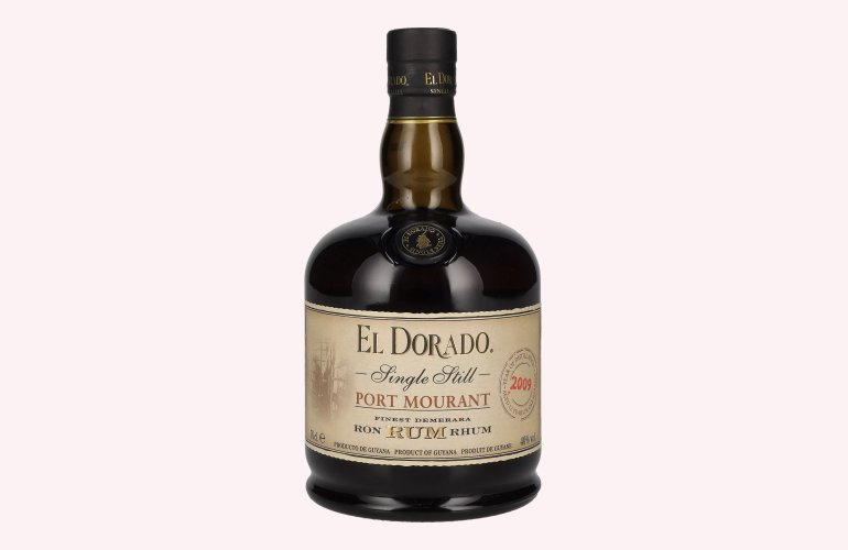 El Dorado Single Still PORT MOURANT Finest Demerara Rum 2009 40% Vol. 0,7l