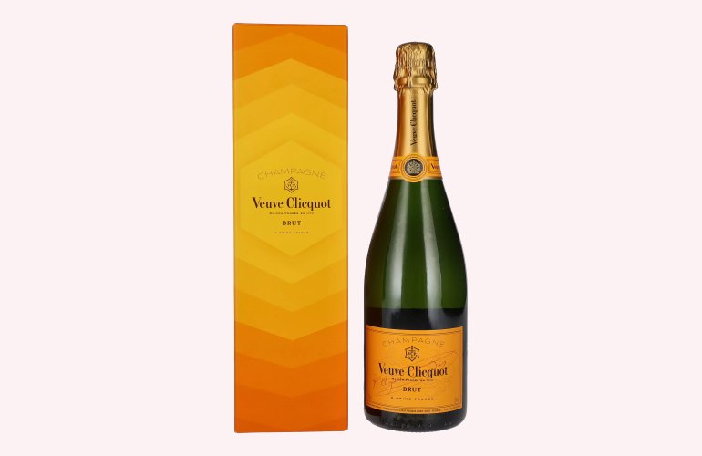 Veuve Clicquot Champagne Brut Yellow Label 12% Vol. 0,75l in Geschenkbox