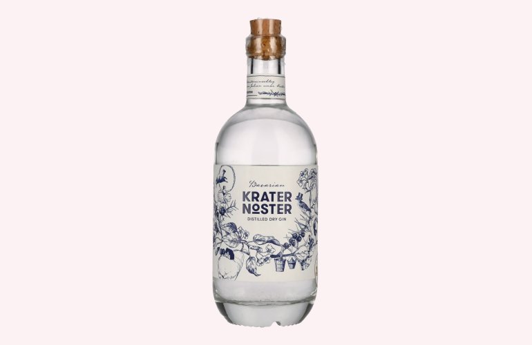 Krater Noster Bavarian Distilled Dry Gin 46,9% Vol. 0,7l