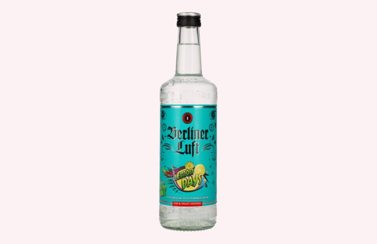 Berliner Luft LEMON DAYS Der Frische Pfefferminzlikör 18% Vol. 0,7l