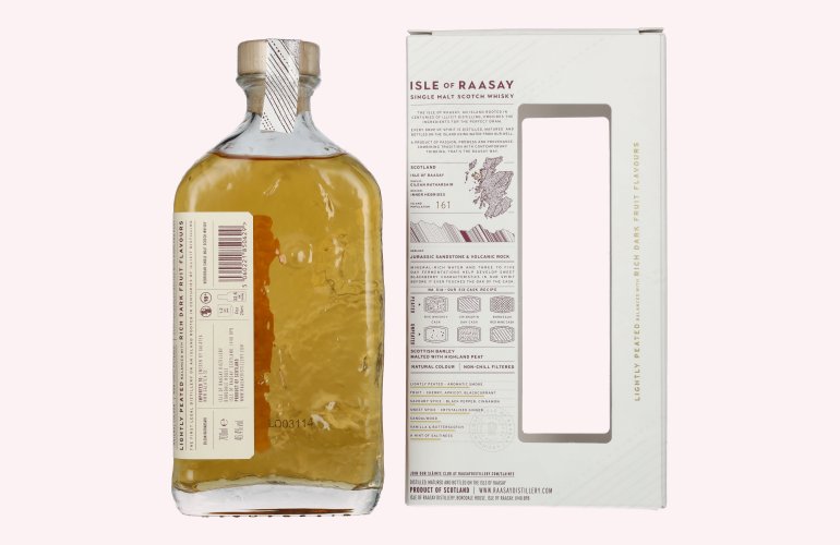 Isle of RAASAY Hebridean Single Malt R-01.4.1 46,4% Vol. 0,7l in Geschenkbox