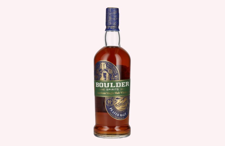 Boulder Spirits American Single Malt PEATED Whiskey 46% Vol. 0,7l