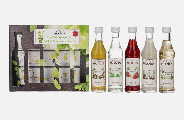 Le Sirop de Monin COCKTAIL SYRUPS SET 5x0,05l