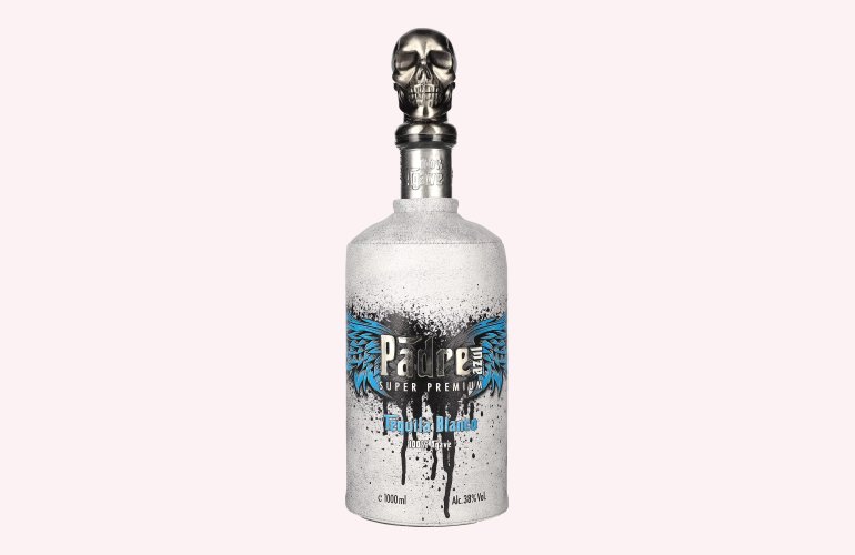 Padre Azul Super Premium Tequila Blanco 100% Agave 38% Vol. 1l