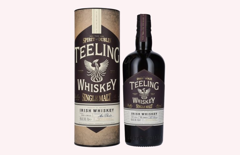 Teeling Whiskey SINGLE MALT Irish Whiskey 46% Vol. 0,7l in Giftbox