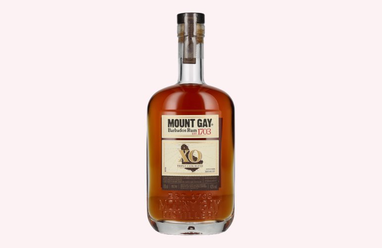 Mount Gay 1703 XO Triple Cask Blend 43% Vol. 0,7l