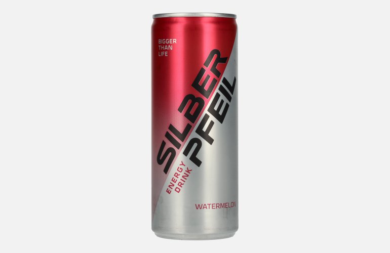SILBERPFEIL Energy Drink WATERMELON 0,25l Dose