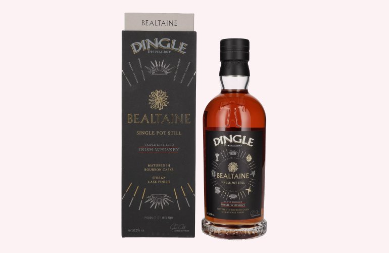 Dingle BEALTAINE Single Pot Still Irish Whiskey Triple Distilled 52,5% Vol. 0,7l in Giftbox