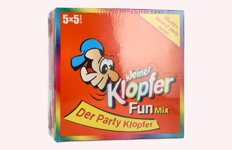 Kleiner Klopfer Fun Mix 16,4% Vol. 25x0,02l