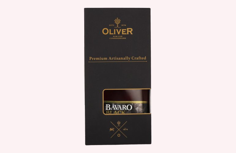 Bãvaro BLACK Ultra Premium Spirit Drink 38% Vol. 0,7l in Geschenkbox