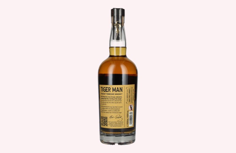 Elvis TIGER MAN Straight Tennessee Whiskey 45% Vol. 0,7l