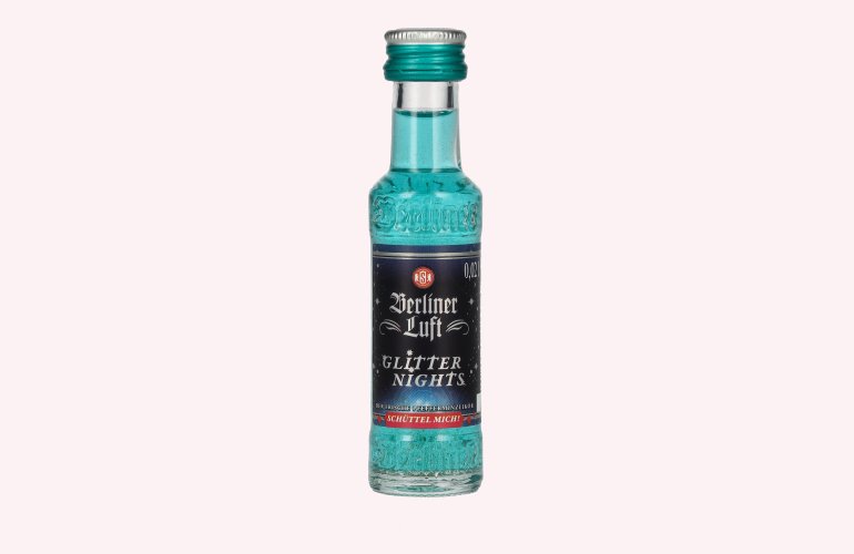 Berliner Luft GLITTER NIGHTS Der Frische Pfefferminzlikör 18% Vol. 0,02l