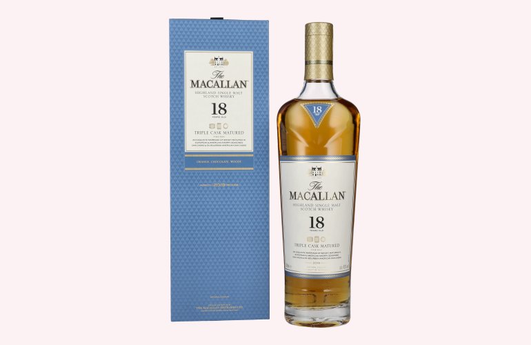 The Macallan 18 Years Old TRIPLE CASK MATURED 2019 43% Vol. 0,7l in Giftbox