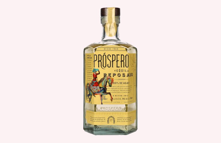 Próspero Tequila Reposado 100% De Agave by Rita Ora 40% Vol. 0,7l