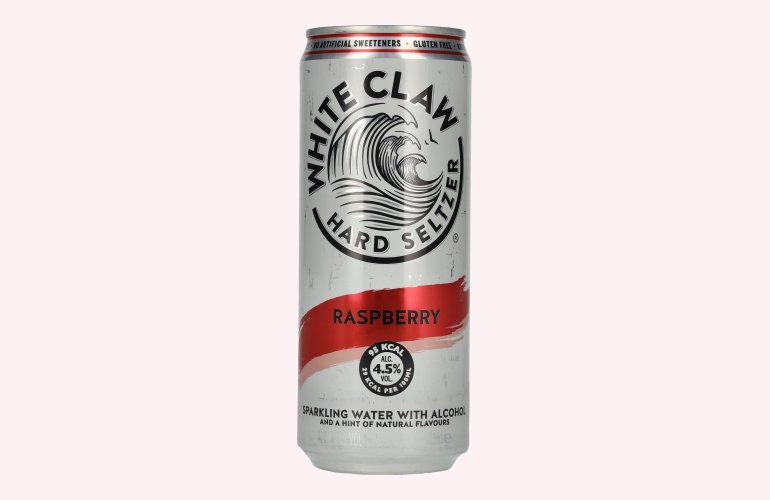White Claw Hard Seltzer Raspberry 4,5% Vol. 0,33l Dose