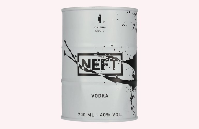 NEFT Vodka Black-White Barrel Limited Edition 40% Vol. 0,7l