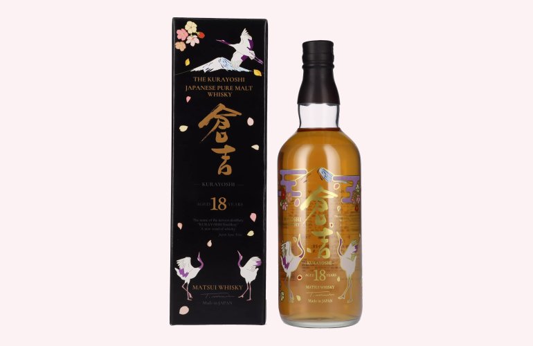 Matsui Whisky THE KURAYOSHI 18 Years Old Pure Malt Whisky 50% Vol. 0,7l in Geschenkbox