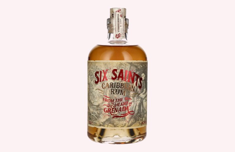 Six Saints Caribbean Rum 41,7% Vol. 0,7l