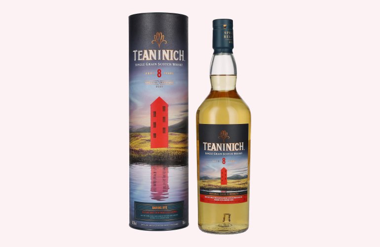 Teaninich 8 Years Old DARING RYE Single Grain Special Release 60,3% Vol. 0,7l in Giftbox
