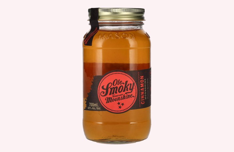 Ole Smoky Tennessee Moonshine CINNAMON Premium Spirit Drink 40% Vol. 0,7l