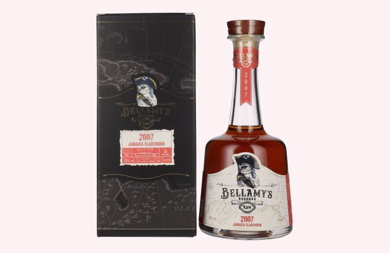Bellamy's Reserve Rum Jamaica Clarendon 2007 52% Vol. 0,7l in Giftbox