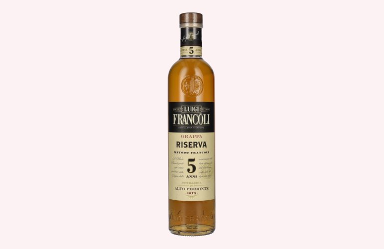 Luigi Francoli Grappa del Piemonte Riserva 5 Anni 41,5% Vol. 0,7l