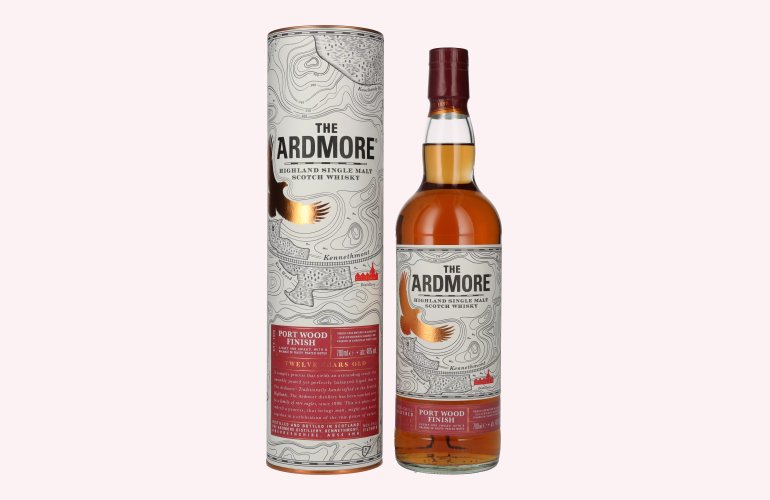 The Ardmore 12 Years Old PORT WOOD FINISH 46% Vol. 0,7l in Giftbox