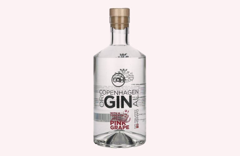 Copenhagen oriGINal Gin with a touch of PINK GRAPE 39% Vol. 0,7l