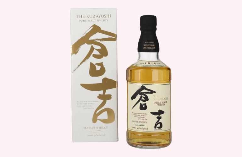 Matsui Whisky THE KURAYOSHI Pure Malt Whisky 43% Vol. 0,7l in Geschenkbox