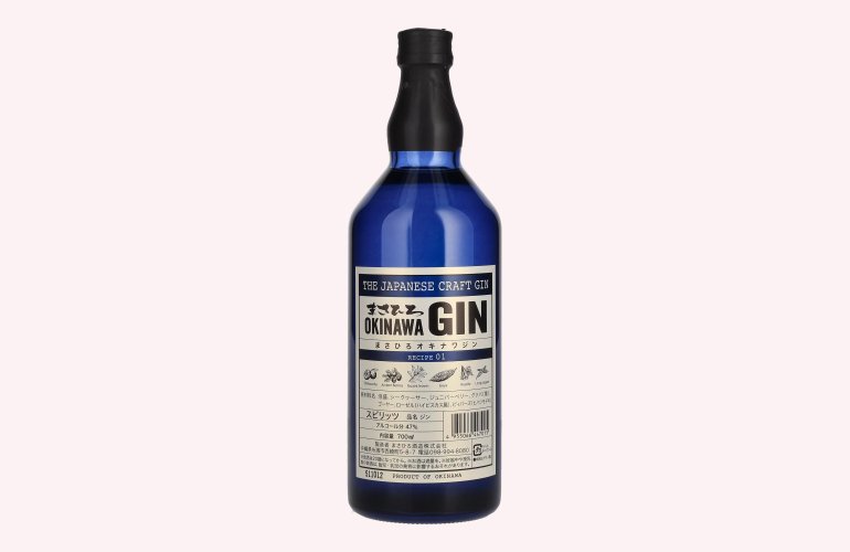 Masahiro OKINAWA Gin The Japanese Craft Gin Recipe 01 47% Vol. 0,7l