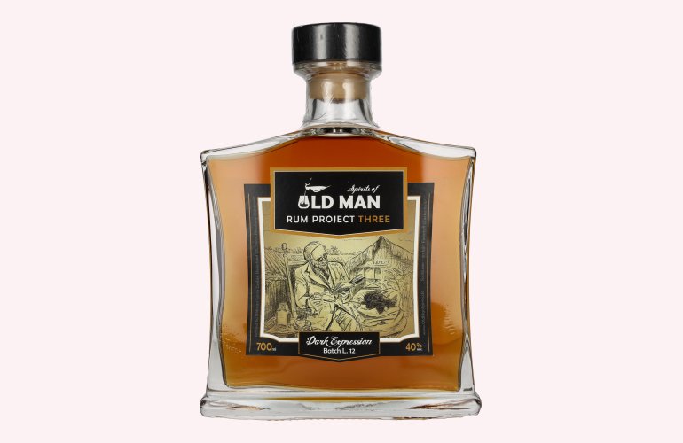 Old Man Rum Project THREE Dark Expression 40% Vol. 0,7l