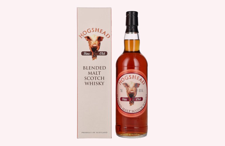 Hogshead Fine Old Blended Malt Scotch Whisky 43% Vol. 0,7l en boîte cadeau