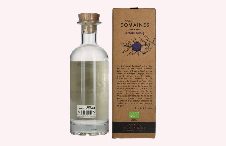 Grands Domaines Bio French Gin 40% Vol. 0,7l in Geschenkbox
