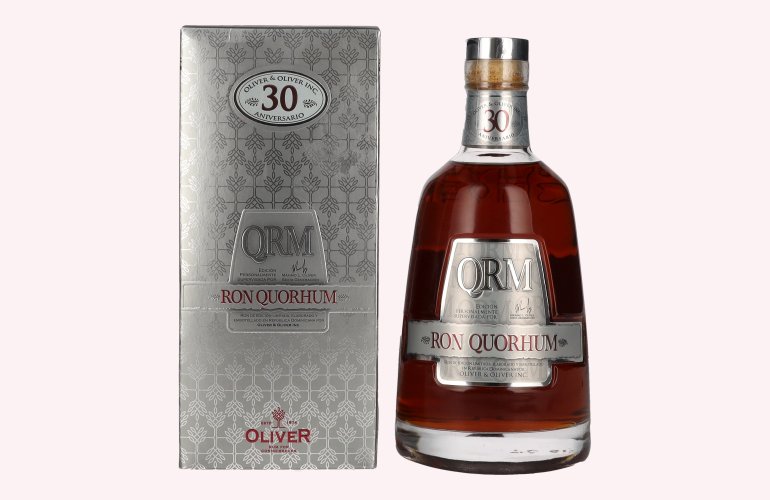 Ron Quorhum 30 Aniversario Old Vintage Rum 40% Vol. 0,7l in Giftbox