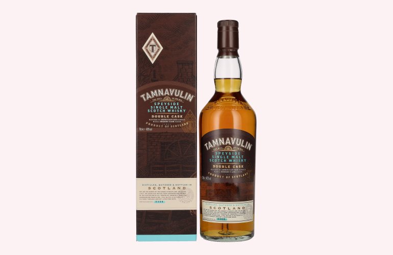 Tamnavulin DOUBLE CASK Speyside Single Malt Scotch Whisky 40% Vol. 0,7l in Giftbox