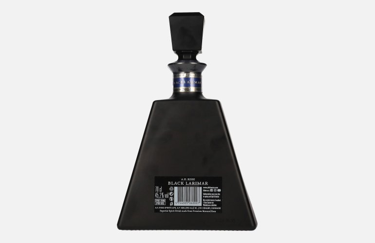 A.H. Riise Black BLACK LARIMAR Gem Collection Spirit Drink 45,2% Vol. 0,7l