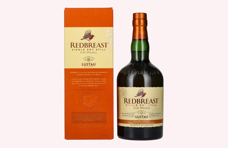 Redbreast Single Pot Still Irish Whiskey LUSTAU EDITION Sherry Finish 46% Vol. 0,7l in Geschenkbox
