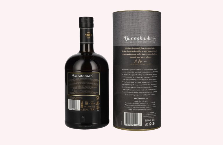 Bunnahabhain TOITEACH A DHÀ Islay Single Malt Scotch Whisky 46,3% Vol. 0,7l in Geschenkbox