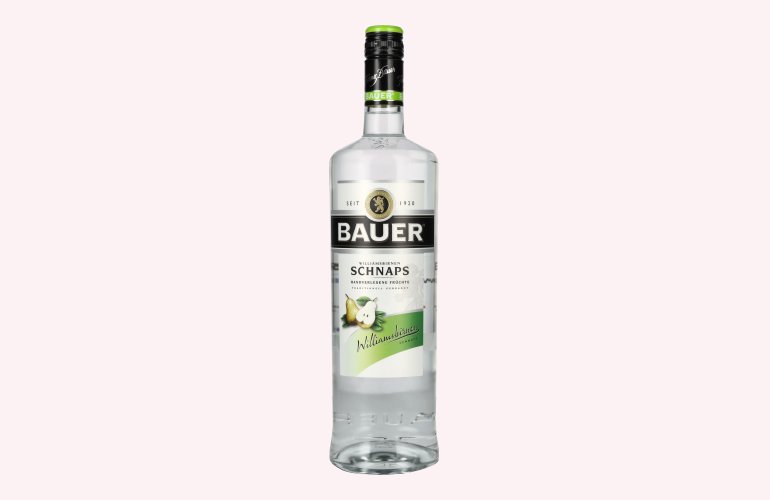 Bauer Williamsbirnen Schnaps 36% Vol. 1l