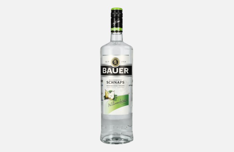 Bauer Williamsbirnen Schnaps 36% Vol. 1l