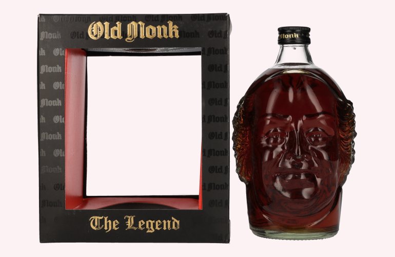Old Monk The Legend Rum 42,8% Vol. 1l in Giftbox