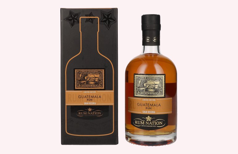 Rum Nation Guatemala Gran Reserva Limited Edition 2021 40% Vol. 0,7l in Geschenkbox