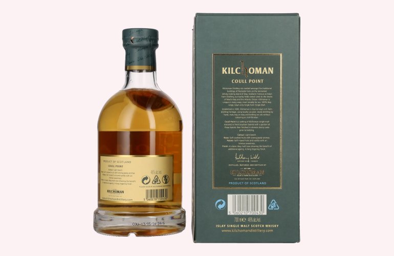 Kilchoman COULL POINT Islay Single Malt Scotch Whisky 46% Vol. 0,7l in Giftbox