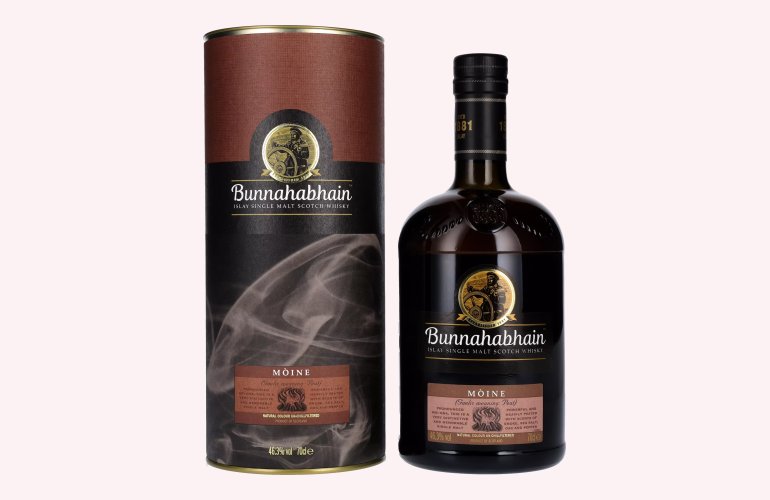 Bunnahabhain MÒINE Islay Single Malt Scotch Whisky 46,3% Vol. 0,7l in Geschenkbox