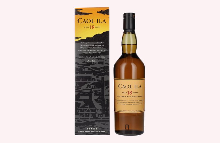 Caol Ila 18 Years Old Islay Single Malt 43% Vol. 0,7l in Giftbox