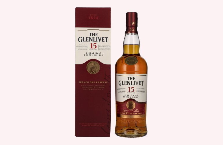 The Glenlivet 15 Years Old FRENCH OAK RESERVE 40% Vol. 0,7l in Giftbox