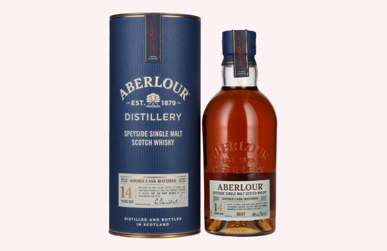 Aberlour 14 Years Old DOUBLE CASK MATURED Batch 0007 40% Vol. 0,7l in Giftbox
